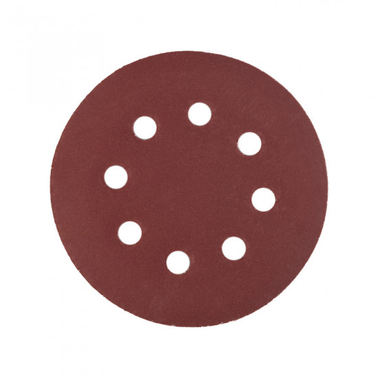 Шліфувальний круг Polax на липучці самозачіпній 125 мм, К400, з отворами (54-223)