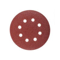 Шлифовальный круг Polax на липучке самозащипной 125 мм, К600, с отверстиями (54-224)