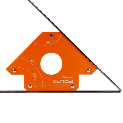 Магнітний тримач для зварювання Polax "стріла" 110х120х25 мм (37-182)