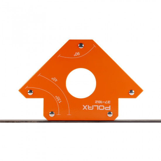 Магнітний тримач для зварювання Polax "стріла" 110х120х25 мм (37-182)