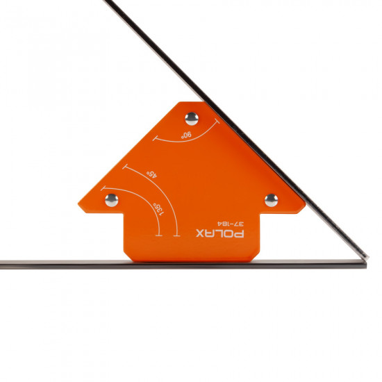 Магнітний тримач для зварювання Polax "стріла" 70х80х14 мм (37-184)