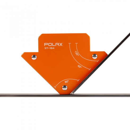 Магнітний тримач для зварювання Polax "стріла" 70х80х14 мм (37-184)
