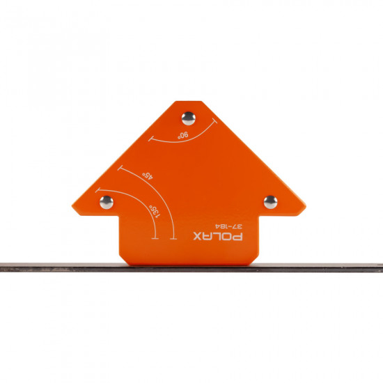 Магнітний тримач для зварювання Polax "стріла" 70х80х14 мм (37-184)