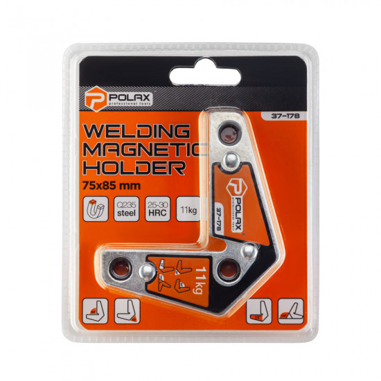 Магнітний кутник для зварювання  Polax 75x85 мм (37-178)