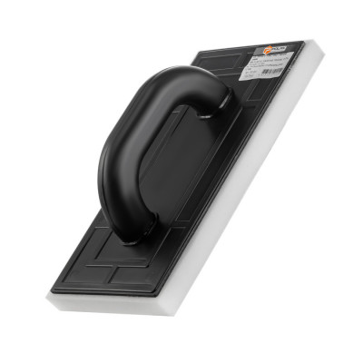 Терка з пластику з товстою білою губкою 130x270х20 мм. Polax (100-455)