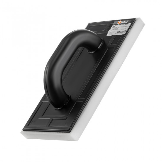 Терка з пластику з товстою білою губкою 130x270х20 мм. Polax (100-455)