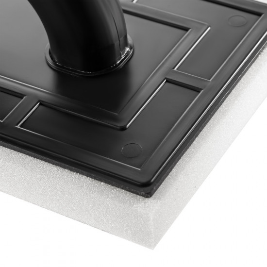 Терка з пластику з товстою білою губкою 130x270х20 мм. Polax (100-455)