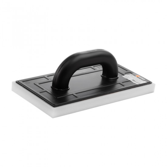 Терка з пластику з товстою білою губкою 130x270х20 мм. Polax (100-455)