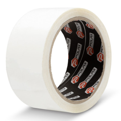 Клейкая лента Polax скотч упаковочная, белая 45мм х 60м (101-189)