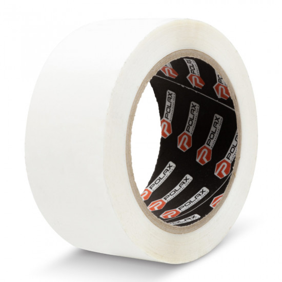 Клейка стрічка Polax скотч пакувальний, білий 45мм х 100м (101-190)