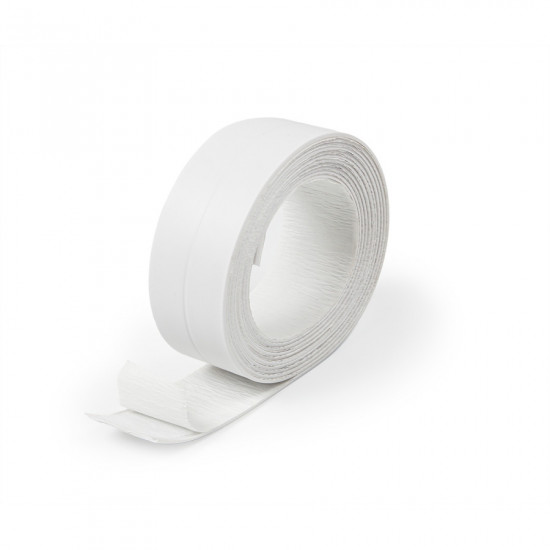 Бордюрная лента Polax для ванной, белая 41 мм х 3,2 м (45-002)