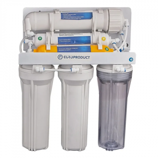 Система зворотного осмосу 6 ступенів Europroduct EPV-92 (мембрана 75 галон) (EP6239)