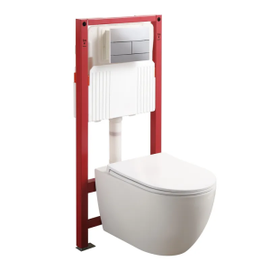 Комплект Mixxus Premium ELLIPSE-SET-2102 (в 2 ящ) Унітаз система змиву TORNADO 3.0+ Інсталяція з панеллю змиву Chrome (MP6690)