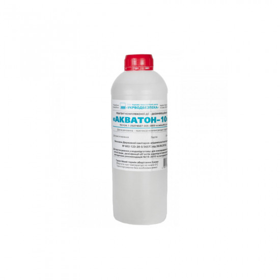 Знежаражуючий засіб Акватон-10 (марка А 30) для водопідготовки, 1 л (0049)