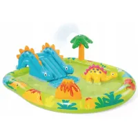 Intex 57166 (191 x 152 x 58см) Дитячий надувний центр басейн Аллигатор