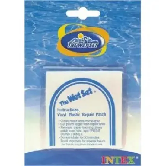 Intex 59631 (Довжина 7 x Ширина 7см) Ремкомплект, самоклеючі заплатки, 6шт.