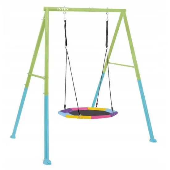 Intex 44111 (201 x 235 x 200см) Гірка з качелями