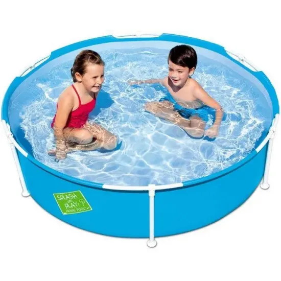 Bestway 56283BW (Діаметр 152 x Висота 38см) Каркасний дитячий басейн