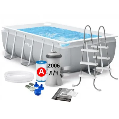 Intex 26784 (300 x 175 x 80см) Каркасний басейн Prism Frame Pool