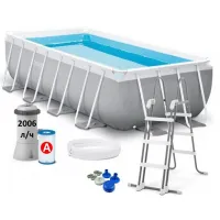 Intex 26788 (400 x 200 x 100см) Каркасний басейн Prism Frame Pool