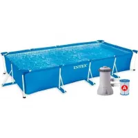 Intex 28274 (450 x 220 x 84см) Каркасный бассейн Rectangular Frame Pool