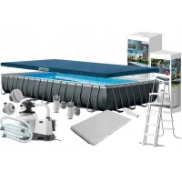 Intex 26374 (975 x 488 x 132см) Каркасный бассейн Ultra Frame Pool Intex 26374 (975 x 488 x 132см) Каркасный бассейн Ultra Frame Pool