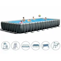 Intex 26378 (975 x 488 x 132см) Каркасный бассейн Ultra Frame Pool