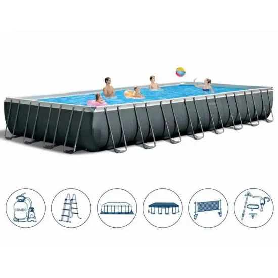 Intex 26378 (975 x 488 x 132см) Каркасний басейн Ultra Frame Pool