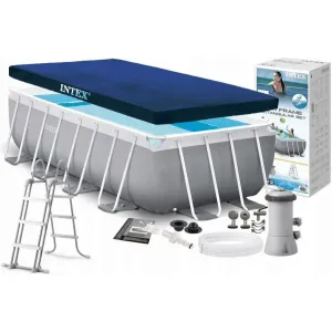 Intex 26790-3 New (400 x 200 x 122см) Каркасный бассейн Prism Frame Pool
