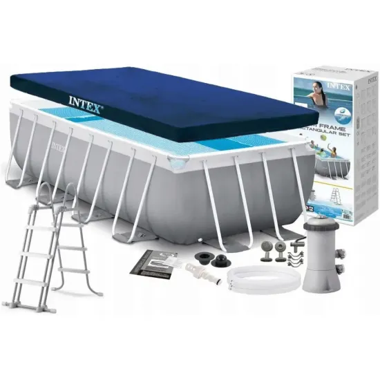 Intex 26790-3 New (400 x 200 x 122см) Каркасный бассейн Prism Frame Pool