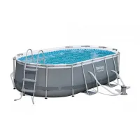 Bestway 56620 (424 x 250 x 100см) Каркасный бассейн Ultra Frame Rectangular