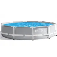 Intex 26700 (Діаметр 305 x Висота 76 см) Каркасний басейн Prism Frame Pool
