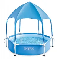 Intex 28209 (Діаметр 183 x Висота 38см) Каркасний басейн Steel Pro Frame Pool