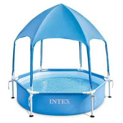 Intex 28209 (Діаметр 183 x Висота 38см) Каркасний басейн Steel Pro Frame Pool