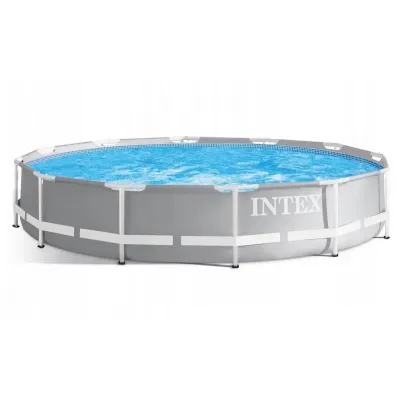 Intex 26710 (Діаметр 366 x Висота 76см) Каркасний басейн Prism Frame Pool