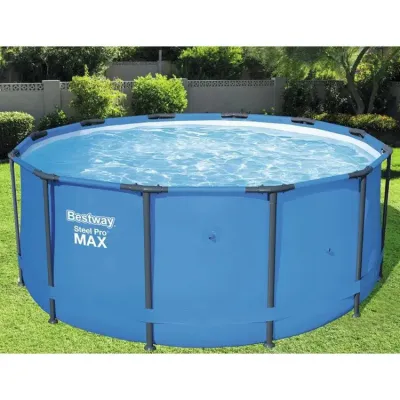 Bestway 15428 (Діаметр 366 x Висота 133см) Каркасний басейн Steel Pro max без аксесуарів
