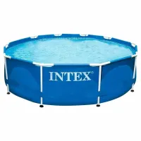 Intex 28200 (Диаметр 305 x Высота 76см) Каркасный бассейн Metal Frame Pool