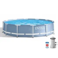Intex 26712 (Диаметр 366 x Высота 76см) Каркасный бассейн Prism Frame Pool