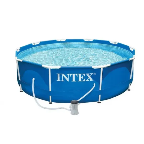 Intex 28202 (Діаметр 305 x Висота 76см) Каркасний басейн Metal Frame Pool