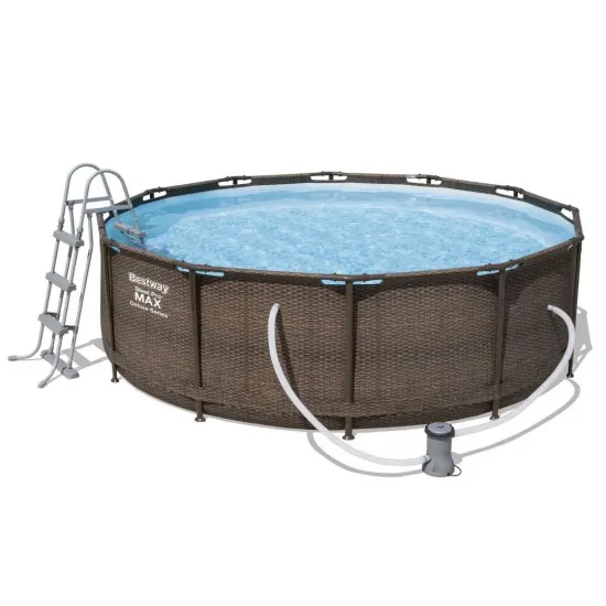 Bestway 56709 (Діаметр 366 x Висота 100см) Каркасний басейн см Steel Pro Frame Pool
