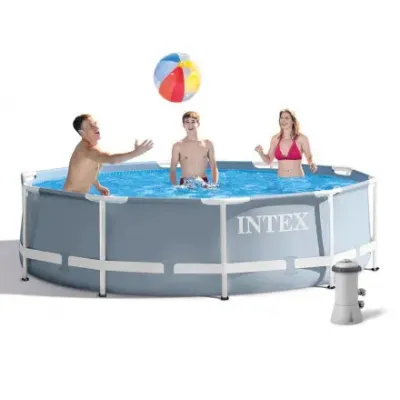 Intex 26702 (Діаметр 305 x Висота 76см) Каркасний басейн Prism Frame Pool
