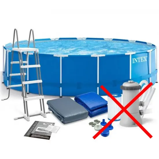 Intex 28242-1 New (Діаметр 457 x Висота 122см) Каркасний басейн Prism Frame Pool