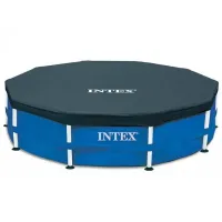 Intex 28210-3 New (Діаметр 366 x Висота 76см) Каркасний басейн Metal Frame Pool