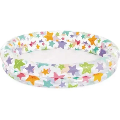 Intex 59421 (Діаметр 122 x Висота 25см) Надувний дитячий басейн Морські Зірки
