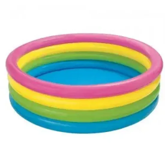 Intex 56441 (Діаметр 168 x Висота 41см) Надувний дитячий басейн Палаюче заокремлення