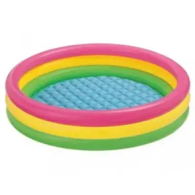 Intex 57422 (Діаметр 147 x Висота 33см) Надувний дитячий басейн Захід сонця