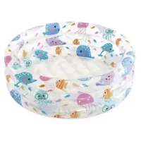 Intex 57106 (Діаметр 61 x Висота 22см) Надувний дитячий басейн "Динозаври"