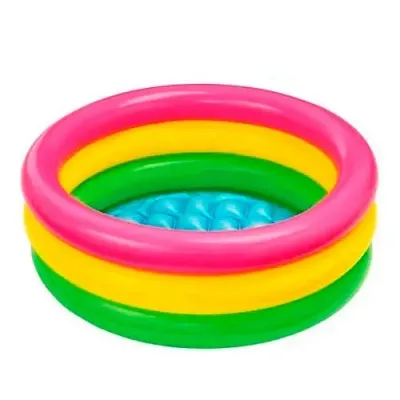 Intex 57107 (Діаметр 61 x Висота 22см) Надувний дитячий басейн 