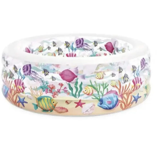 Intex 58480 (Діаметр 152 x Висота 56см) Надувний дитячий басейн 