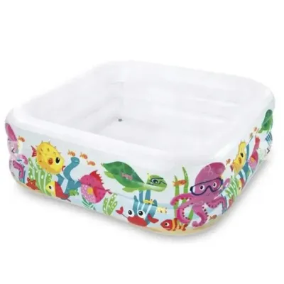 Intex 57471 (159 x 159 x 50см) Надувний дитячий басейн Акваріум